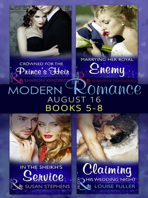 cover image of Modern Romance August 2016 Books 5-8